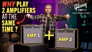 Hooking Up Two Guitar Amps Together  Beginners Guide  Why HowWhen [upl. by Also273]