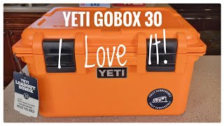 NEW YETI GoBox 30 King Crab LoadOut Waterproof Cargo Case Review I LOVE IT [upl. by Auhsaj]