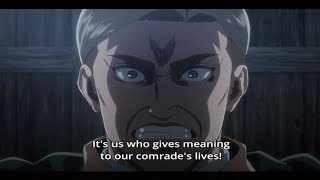 Erwin Smith Speech In English Dub [upl. by Margery]