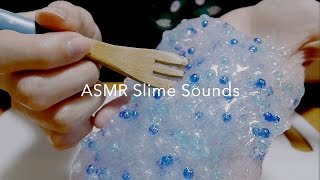 Japanese ASMR Play with Slime 2  Slime Sounds  Whispering [upl. by Rosalia]