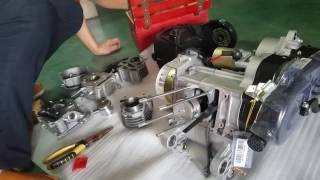 GOOFIT 100cc big bore engine rebuild kit 50cc upgrade to 100cc [upl. by Carlita]