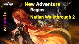 Genshin Impact Natlan Exploration amp Archon Quest Walkthrough Part 2 No Commentary [upl. by Irolam489]