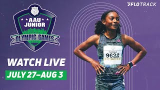 Live Stream AAU Junior Olympics 2024 Track And Field Coverage On Saturday [upl. by Lorita]