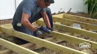 How to Build a Shed Foundation [upl. by Atsyrc311]