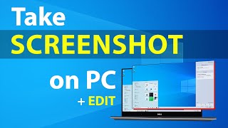 How to take a screenshot in PC or Laptop in Windows 10  11 [upl. by Sicular]