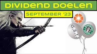 Dividend Doelen September 23 [upl. by Abagail644]