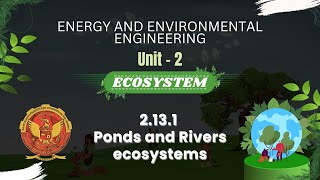 2131 Ponds and Rivers ecosystems  ES301 [upl. by Cirdek877]