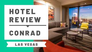 Hotel Review Conrad Las Vegas Resorts World [upl. by Robinson565]