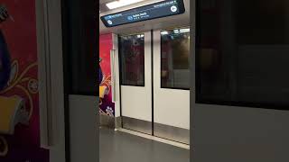 SBS Transit C951 Movia LCD  Arriving Bedok North WB Downtown MRT Line Interior shorts [upl. by Eng]