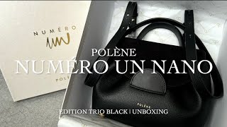 POLÈNE  NUMÉRO UN NANO  EDITION TRIO BLACK  UNBOXING [upl. by Ativ]