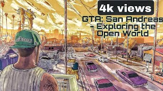 GTA San Andreas  Exploring the Open World 🌍 [upl. by Aonehc284]