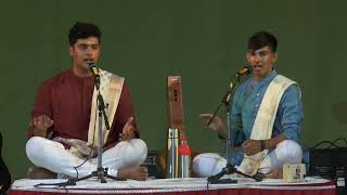 Abheri Varnam sung by Yash Krishnan and Siddharth Pillai [upl. by Ettedo]