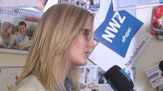 AzubiInterview Bürokaufleute bei der NWZ [upl. by Ahsitahs]