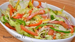 Ensalada de Repollo fácil y diferente una ensalada verde deliciosa con aderezo casero [upl. by Aurelia125]