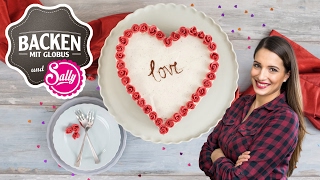 ValentinstagsHerztorte  Backen mit Globus amp Sallys Welt 22 BMGSally [upl. by Cyrille458]