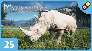 Myth of Empires 25 On cherche des cornes de rhinocéros  FR [upl. by Reppep]