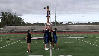 YCADA Cheer Scoring L3 High Range Stunt Examples [upl. by Philoo]