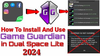 How to Download and Install Game Guardian in Dual Space in Android 11 12 13 14 2024 [upl. by Verda]