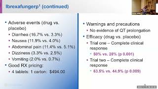 20231115WrightPart1 New Drug Update [upl. by Iaj837]