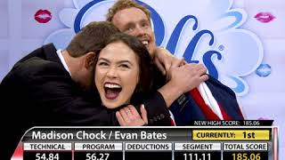 Through The Years Madison Chock and Evan Bates [upl. by Micheil712]