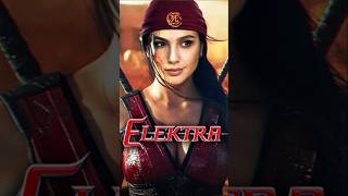 ELEKTRA shorts elektra daredevil galgadot [upl. by Evania]