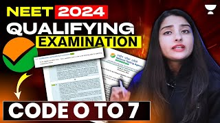 Qualifying Exam Codes Complete Information  NEET 2024 Application Form  Seep Pahuja [upl. by Hudnut]