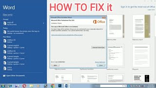 How to Troubleshoot Microsoft Office Activation Wizard Problems [upl. by Evie]