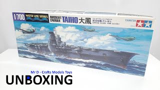 Whats inside Tamiya IJN Japanese Aircraft Carrier TAIHO 大鳳 [upl. by Latyrc]