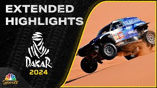 Stage 6 Day 2  2024 Dakar Rally  EXTENDED HIGHLIGHTS  11224  Motorsports on NBC [upl. by Shaina]