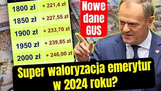 UWAGA EMERYCI Wyszło co będzie z quotSuper waloryzacją emerytur w 2024quot Nowy Rząd obiecuje jeszcze [upl. by Ayalat590]