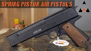 Spring Piston Air Pistols  Airgun Bootcamp [upl. by Gnilrits]