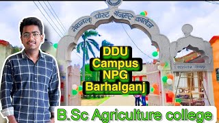 National Post Graduate College Barhalganj Gorakhpur  Barhalganj Agriculture college  Agriculture [upl. by Ellehsram469]