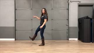 Cotton Eyed Joe Line Dance Instructional Video [upl. by Lelah111]