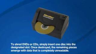 Aleratec DVDCD Shredder part  240143 [upl. by Ybrik]