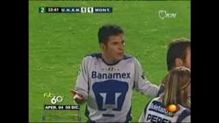 Final Apertura 2004  Pumas UNAM 21 Monterrey Futbol Retro [upl. by Ymorej]