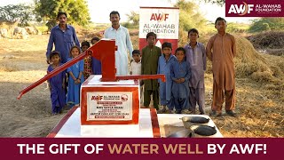 AlWahab Foundation Installed Water Well in Saanghar District  Mrs Shyla Khans Generous Donation [upl. by Attey]