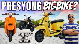 Scooter Na Presyong Big Bike Limited Edition Daw Lambretta V200 Special [upl. by Yzeerb]