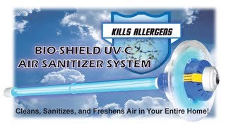 Bio Shield UVC Air Sanitizer Installation [upl. by Nnylyahs]