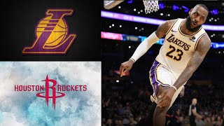 Lakers vs Rockets  Lakers GameTImeTV  Lakers Team Highlights [upl. by Yrrej]