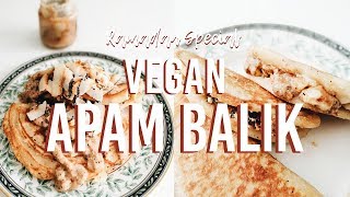 Apam Balik  Malaysian Vegan Recipe [upl. by Tatman]