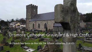 Dromore Cathedral Co Down Northern Ireland Drone Landscape 4k Footage DJI Mavic Air 2 [upl. by Smukler708]