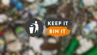 KEEP IT BIN IT  New National AntiLitter Campaign [upl. by Zerimar]