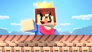 I Became the KING of VILLAGERS in Minecraft [upl. by Alebasi]