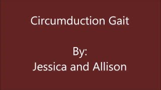 Circumduction Gait [upl. by Asiat]