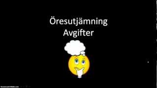 Öresutjämning och avgifter [upl. by Kilian273]