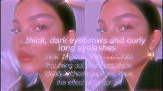 “𝐒𝐄𝐑𝐔𝐌” POWERFUL eyelashes  eyebrows subliminal FORCED  INTENSE [upl. by Chura85]