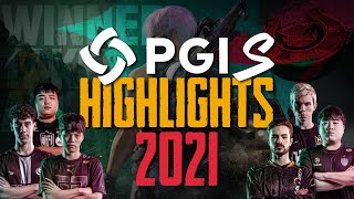 PUBG ESPORTS BEST MOMENTS OF quotPGIS 2021quot  EXTREME SKILL  FUNNY SITUATIONS [upl. by Narmi]