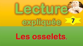 Les osselets  lecture compréhension p 80  texte de REGIS DELPEUCH  LARBRE AUX MOTS [upl. by Adriane]