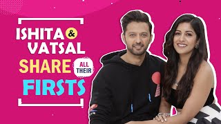 Ishita Dutta amp Vatsal Seth Share All Their Firsts  Date Confession amp More [upl. by Ailic]