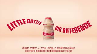 Yakult  Little Bottle Big Difference  TV Ad IE 15quot [upl. by Spence230]